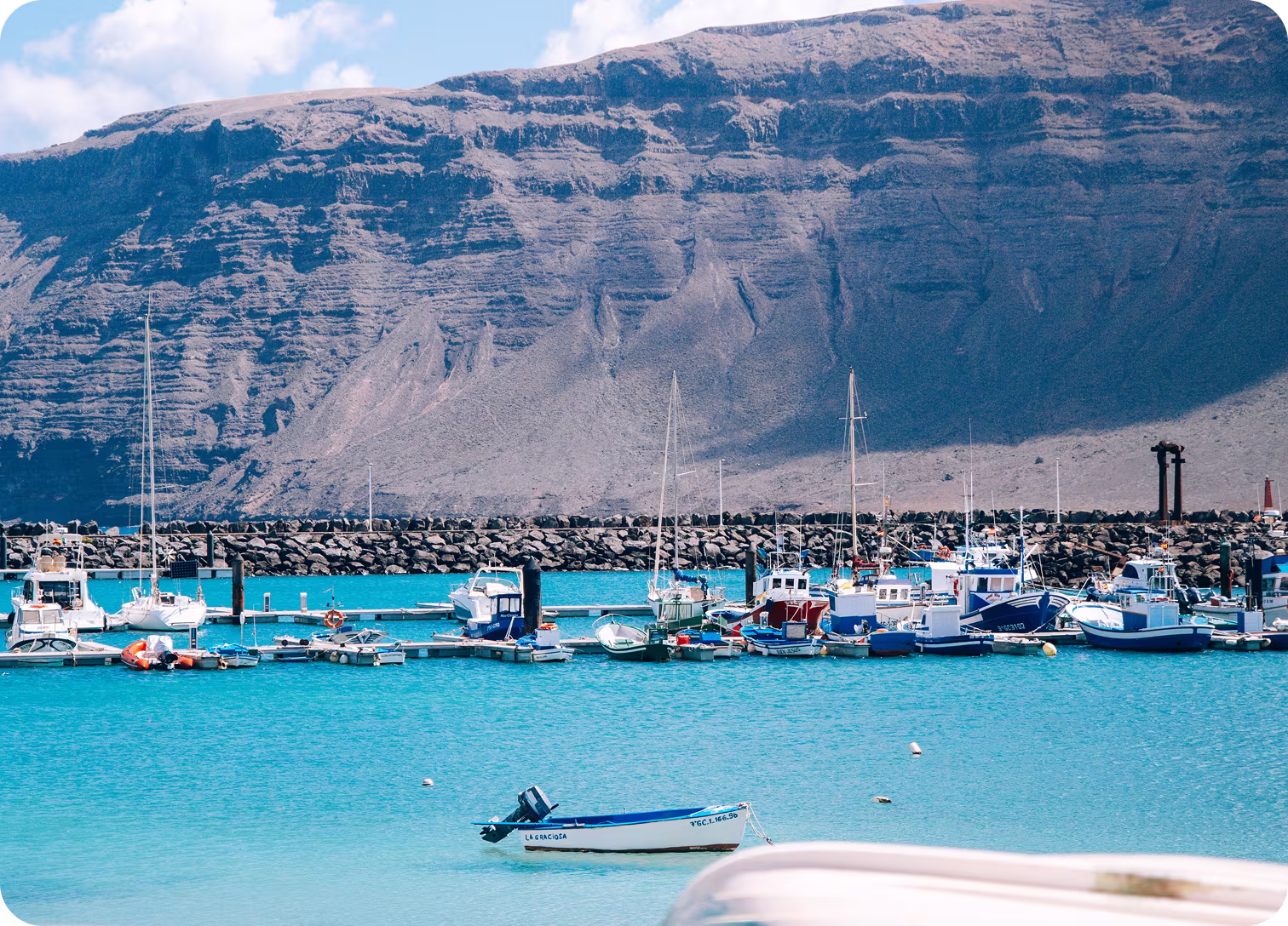 Puerto de Caleta del Sebo, La Graciosa